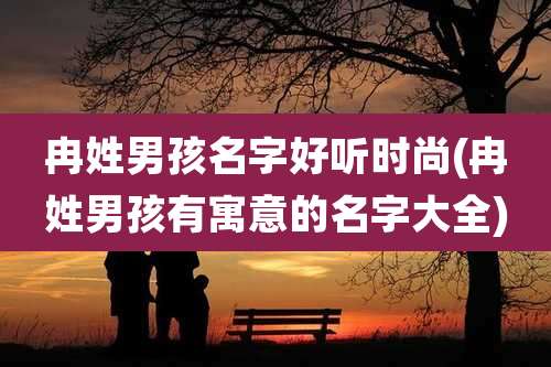 冉姓男孩名字好听时尚(冉姓男孩有寓意的名字大全)