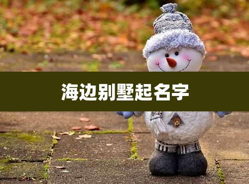 海边别墅起名字
