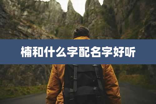 楠和什么字配名字好听