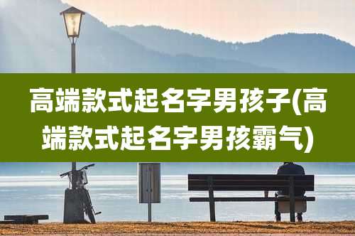 高端款式起名字男孩子(高端款式起名字男孩霸气)