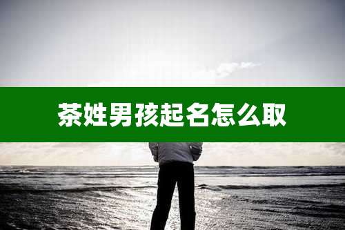 茶姓男孩起名怎么取