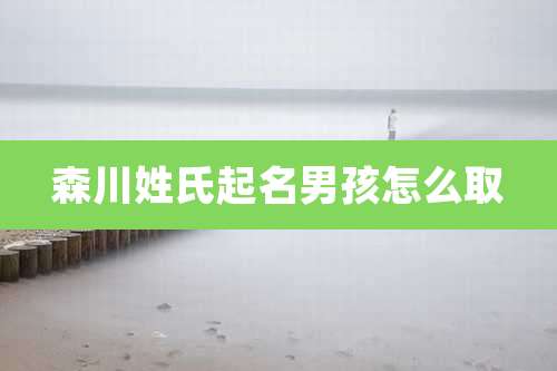 森川姓氏起名男孩怎么取