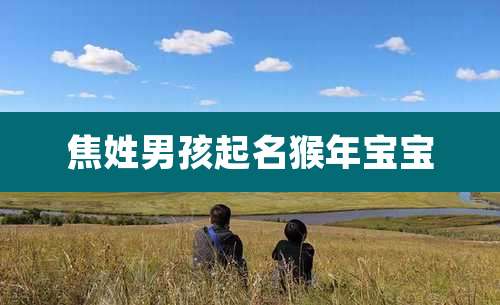 焦姓男孩起名猴年宝宝