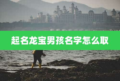起名龙宝男孩名字怎么取
