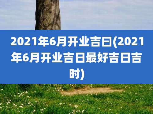 2021年6月开业吉曰(2021年6月开业吉日最好吉日吉时)