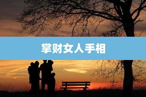 掌财女人手相
