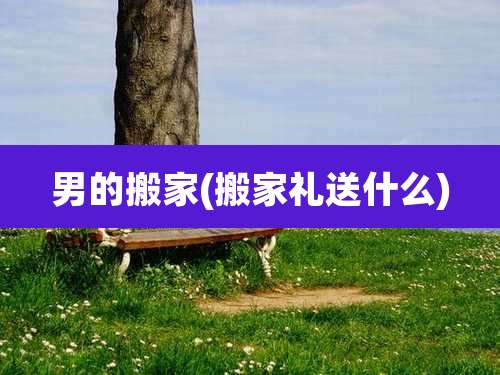 男的搬家(搬家礼送什么)