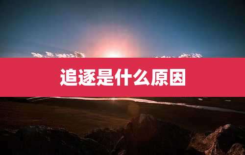 追逐是什么原因