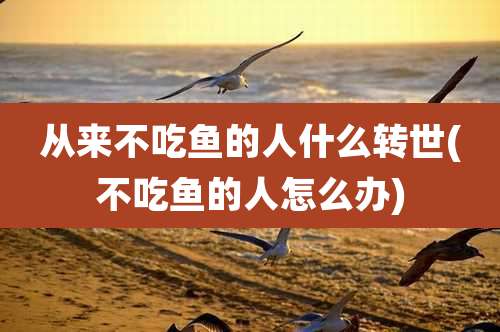 从来不吃鱼的人什么转世(不吃鱼的人怎么办)