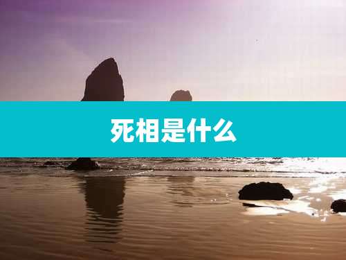 死相是什么