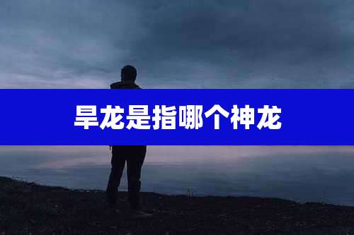 旱龙是指哪个神龙