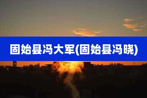 固始县冯大军(固始县冯晓)