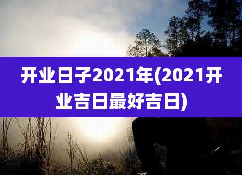 开业日子2021年(2021开业吉日最好吉日)