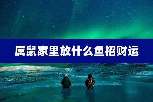 属鼠家里放什么鱼招财运