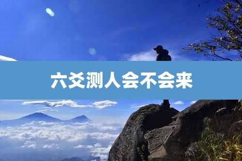 六爻测人会不会来