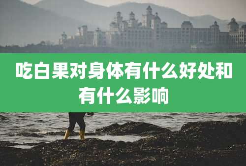 吃白果对身体有什么好处和有什么影响