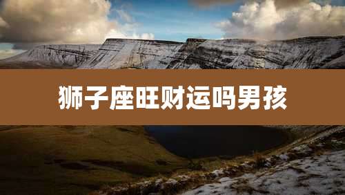 狮子座旺财运吗男孩