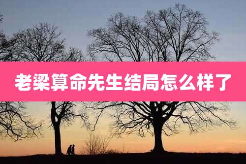 老梁算命先生结局怎么样了