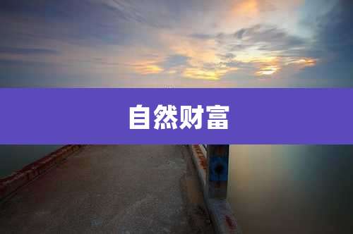 自然财富