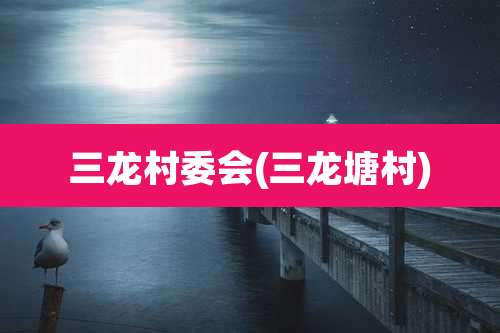 三龙村委会(三龙塘村)