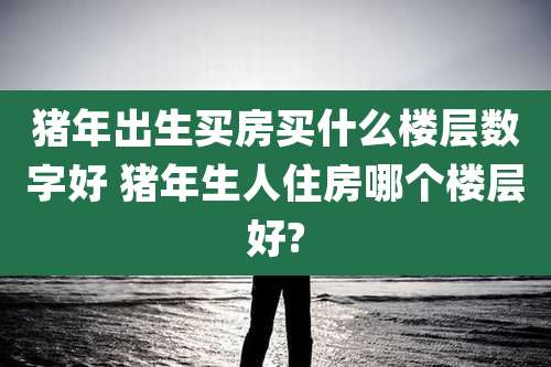 猪年出生买房买什么楼层数字好 猪年生人住房哪个楼层好?
