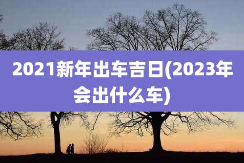 2021新年出车吉日(2023年会出什么车)