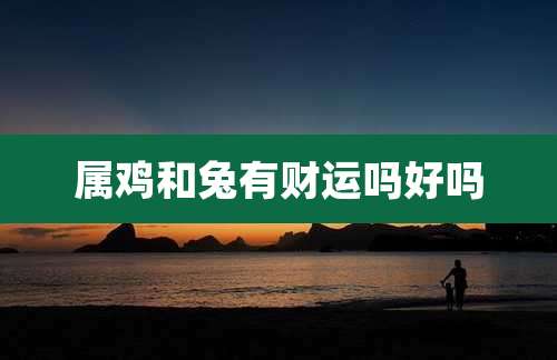 属鸡和兔有财运吗好吗