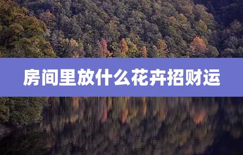 房间里放什么花卉招财运