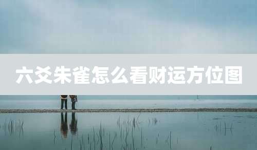 六爻朱雀怎么看财运方位图