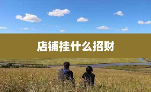 店铺挂什么招财