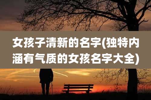 女孩子清新的名字(独特内涵有气质的女孩名字大全)
