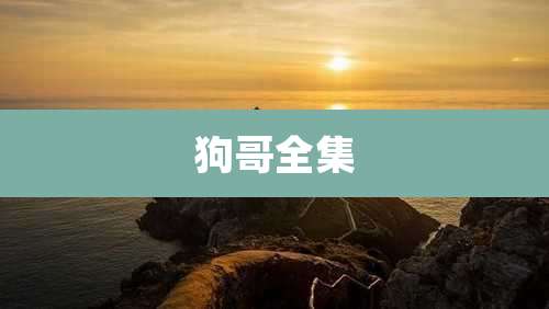 狗哥全集