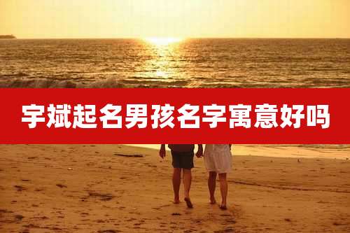 宇斌起名男孩名字寓意好吗