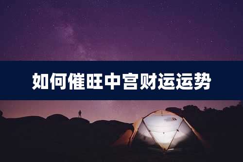 如何催旺中宫财运运势