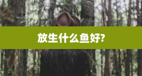 放生什么鱼好?