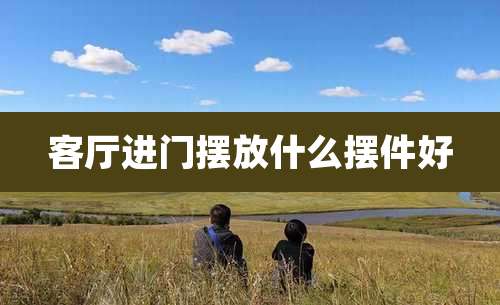 客厅进门摆放什么摆件好