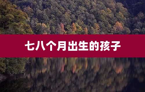 七八个月出生的孩子