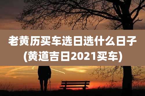 老黄历买车选日选什么日子(黄道吉日2021买车)