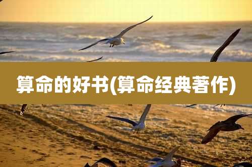 算命的好书(算命经典著作)