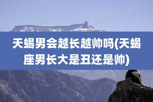 天蝎男会越长越帅吗(天蝎座男长大是丑还是帅)