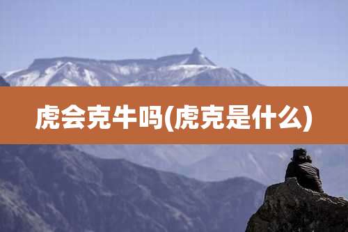 虎会克牛吗(虎克是什么)