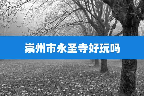 崇州市永圣寺好玩吗