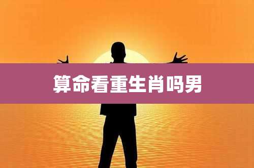 算命看重生肖吗男