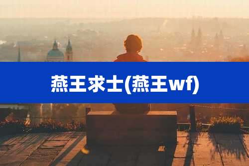 燕王求士(燕王wf)