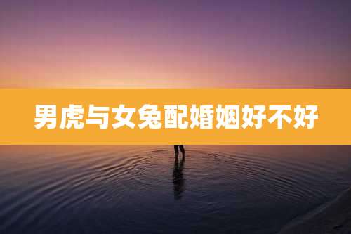 男虎与女兔配婚姻好不好