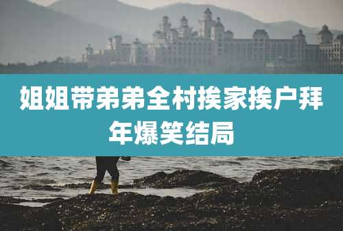 姐姐带弟弟全村挨家挨户拜年爆笑结局