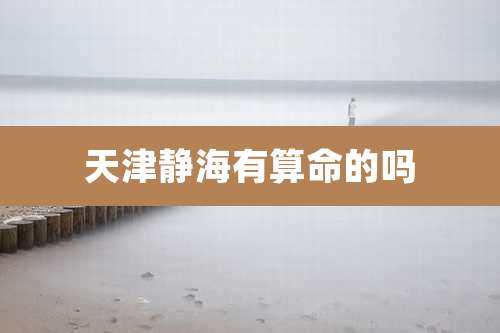 天津静海有算命的吗