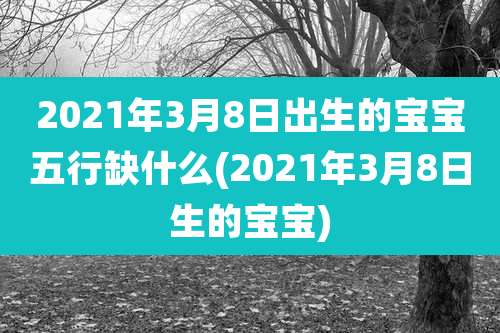 2021年3月8日出生的宝宝五行缺什么(2021年3月8日生的宝宝)