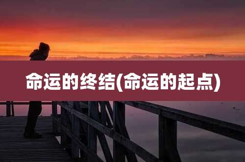 命运的终结(命运的起点)