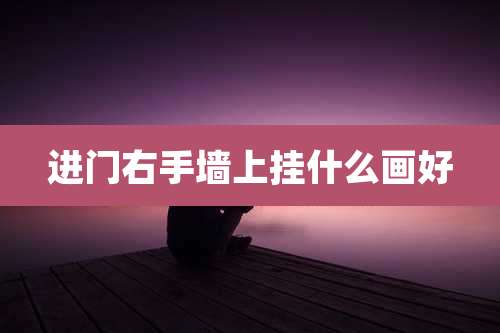 进门右手墙上挂什么画好